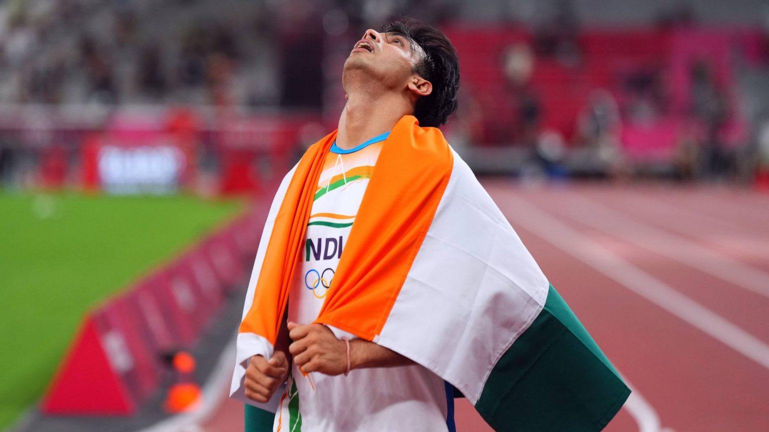 It's an individual Olympic gold for India; Neeraj Chopra ...