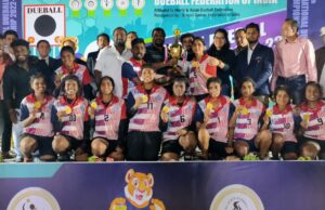 Mumbai Men and Tamil Nadu Women emerge champions in 8th Senior National Dueball Championship