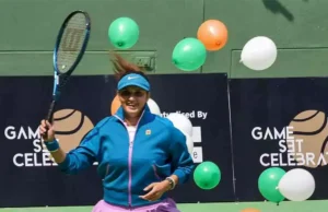 It ended where it began; Sania Mirza plays her farewell match in her hometown Hyderabad