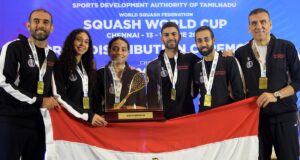 Squash World Cup- Egypt come from behind to defend title