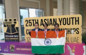 Asian Youth Chess Blitz Championship- Indian girls win gold in three categories