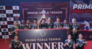 Prime Table Tennis Season 2- SpinXttreme beat Clippers to win the final