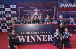 Prime Table Tennis Season 2- SpinXttreme beat Clippers to win the final