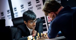 Praggnanandhaa clinched his maiden classical game victory against Carlsen