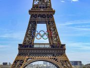‘Spectacular’ Olympic Rings now adorn the Eiffel Tower