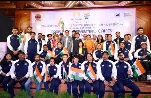 Grand send-off for Indian contingent for Paris Paralympic Games