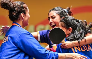 Ayhika turns star as India assure first Asia TT Championship medal