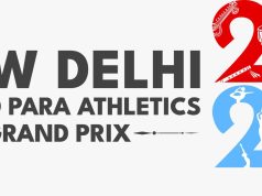 Logo for World Para Athletics Grand Prix New Delhi 2025 launched