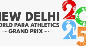 Logo for World Para Athletics Grand Prix New Delhi 2025 launched