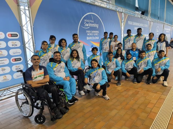 Indian team gears up for Para Swimming World Series in Barcelona