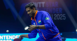 Sharath Kamal begins farewell event with confident win at WTT Star Contender Chennai 2025