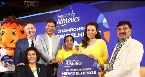 Viraaj-the Mascot unveiled for New Delhi 2025 Para Athletics World Championships