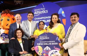 Viraaj-the Mascot unveiled for New Delhi 2025 Para Athletics World Championships