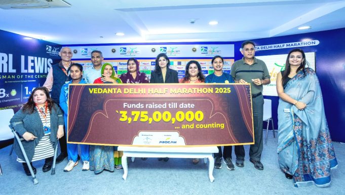 NGOs, corporate, citizens join forces to raise fund at Vedanta Delhi Half Marathon