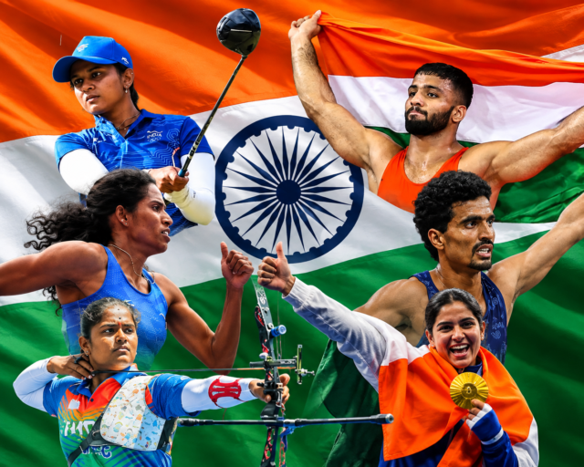 India’s Sporting Spirit Collage